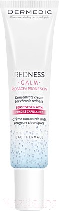 Крем для лица Dermedic Концентрат Redness Для кожи с куперозом (40мл)