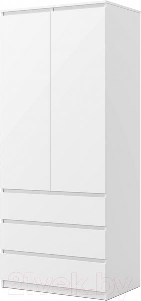 Изображение товара Шкаф MySTAR Сноули 900.2 ИВ-121.11 (белый)