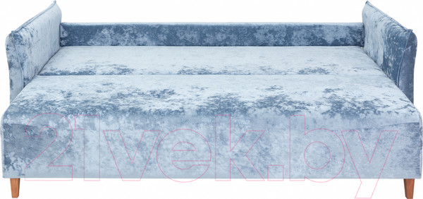 Изображение товара Диван KRONES Цезарь 3 (велюр голубой перламутр)