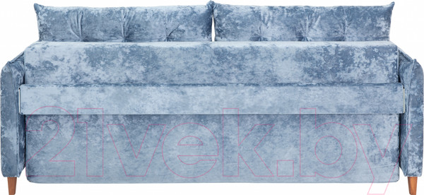 Изображение товара Диван KRONES Цезарь 3 (велюр голубой перламутр)