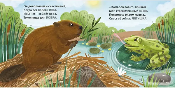 Изображение товара Развивающая книга Робинс Загадки-рифмы. Кто что ест