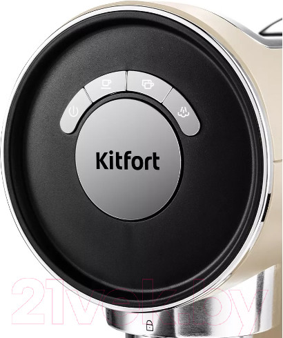 Изображение товара Кофеварка эспрессо Kitfort KT-783-1 (бежевый)