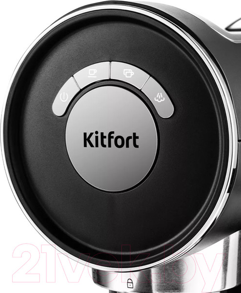 Изображение товара Кофеварка эспрессо Kitfort KT-783-2 (черный)