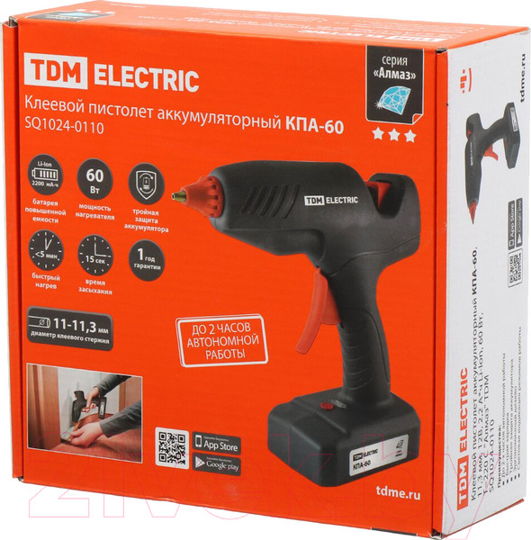 Изображение товара Клеевой пистолет TDM SQ1024-0110