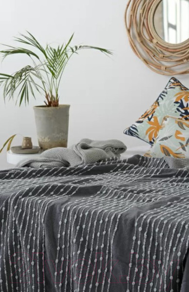Изображение товара Покрывало Tkano Ethnic TK19-BS0010 (серый)