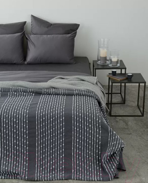 Изображение товара Покрывало Tkano Ethnic TK19-BS0010 (серый)