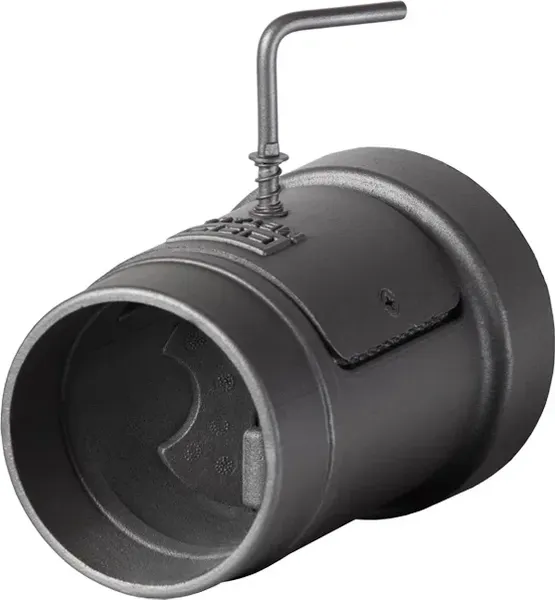 Изображение товара Дымоход для котла ProMetall 115-136 / p0078 (с ревизией и шибером)