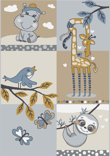 Изображение товара Коврик Sintelon Vegas Kids 08YKS 1K / 332169013 (120x170)