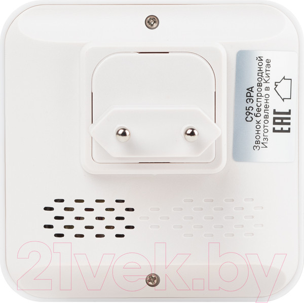 Изображение товара Электрический звонок ЭРА C95 / Б0054088