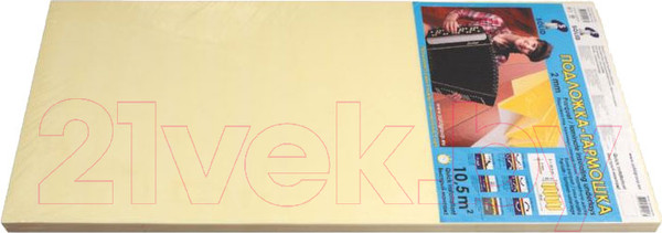 Изображение товара Подложка SOLID Гармошка 2мм (10.5 м.кв., желтый)