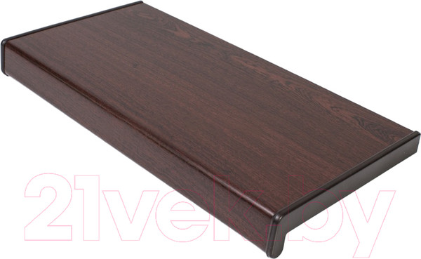 Изображение товара Подоконник VPL Премиум с заглушкой 450x1200 (махагон)