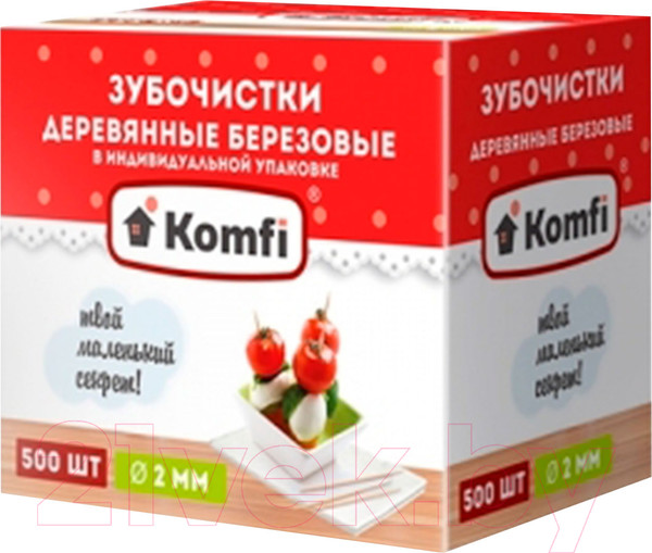 Изображение товара Зубочистки No Brand С ментолом / KWN205K (500шт)