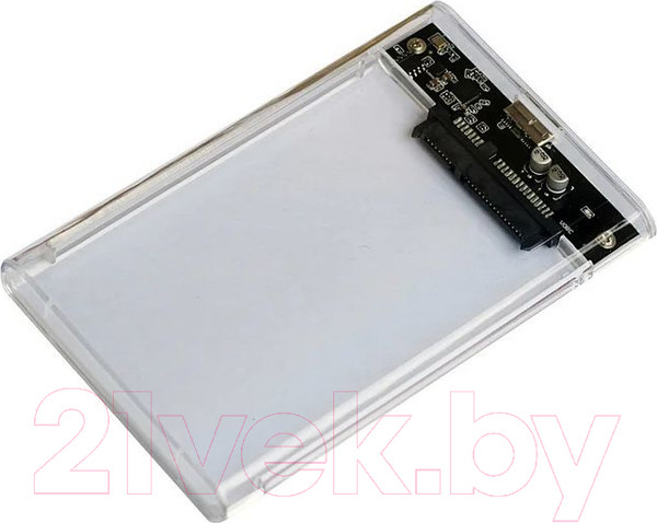 Изображение товара Бокс для жесткого диска AgeStar 3UB2P4C (прозрачный)