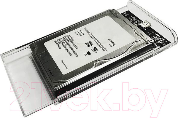 Изображение товара Бокс для жесткого диска AgeStar 3UB2P6C (прозрачный)