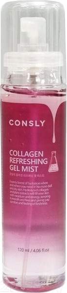 Изображение товара Спрей для лица Consly Collagen Refreshing Gel Mist Освежающий с коллагеном (120мл)