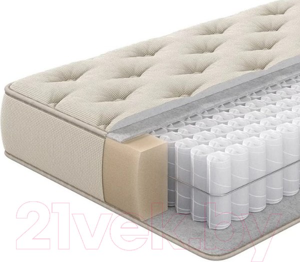 Изображение товара Матрас Armos Brownie Medium Тик хлопковый 160x200