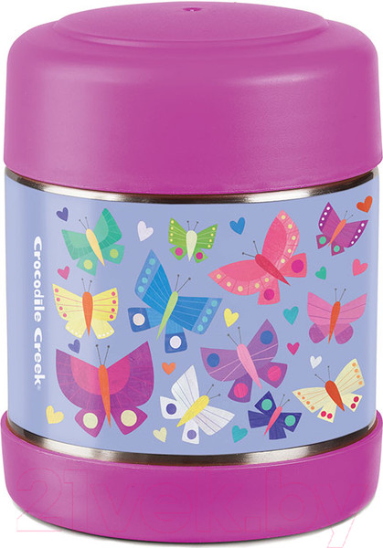 Изображение товара Термос для еды Crocodile Creek Бабочки 1058-2