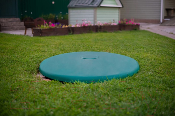 Изображение товара Крышка для колодца Rostok 204.0000.401.0 (зеленый)