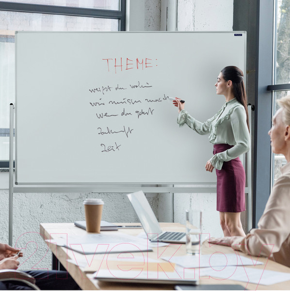 Изображение товара Магнитно-маркерная доска OfficeSpace 325505 (120x180см)