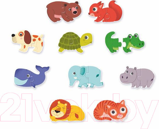 Изображение товара Развивающая игра Djeco Животные / 08147