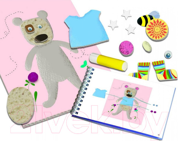 Изображение товара Набор для творчества Djeco Аппликация для малышей / 08664