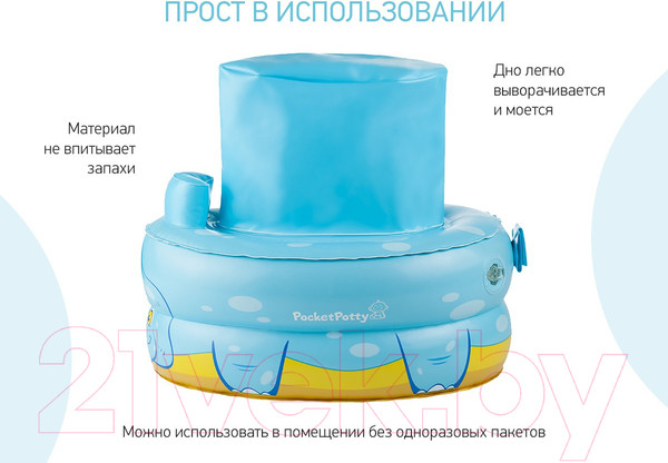 Изображение товара Дорожный горшок Roxy-Kids Динозавр / PP-3102D