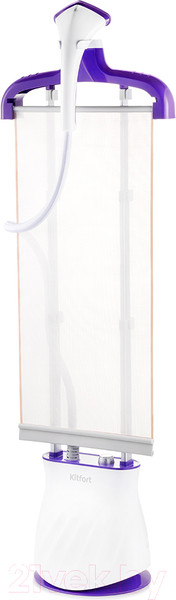 Изображение товара Отпариватель Kitfort KT-9113-1 (белый/фиолетовый)