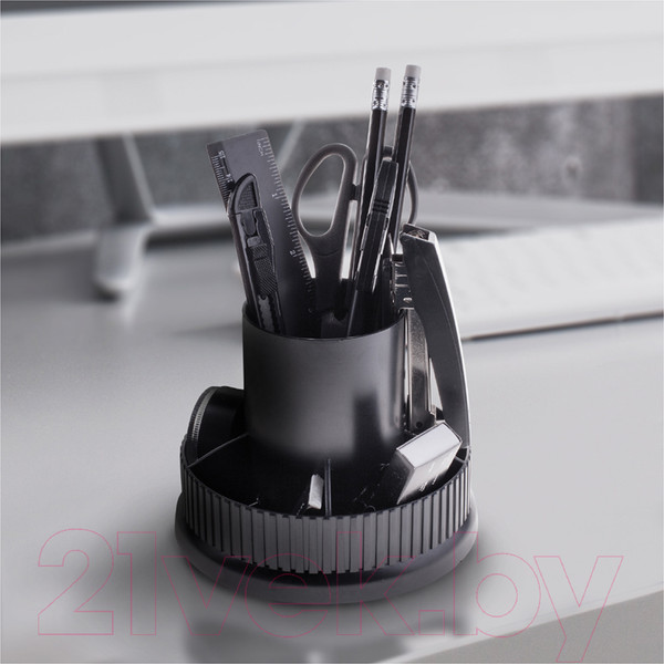 Изображение товара Органайзер настольный OfficeSpace Карусель / SS155_3194/ 205593 (черный)