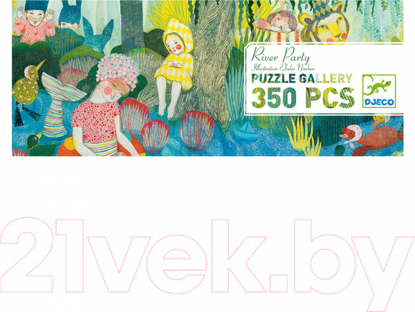 Изображение товара Пазл Djeco Вечеринка на реке / 07618