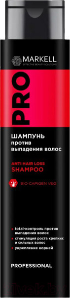 Изображение товара Шампунь для волос Markell Professional Против выпадения волос (400мл)