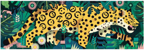 Изображение товара Пазл Djeco Леопард / 07645