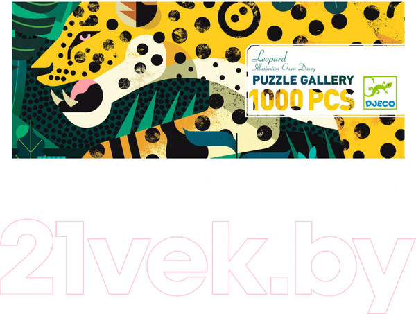 Изображение товара Пазл Djeco Леопард / 07645