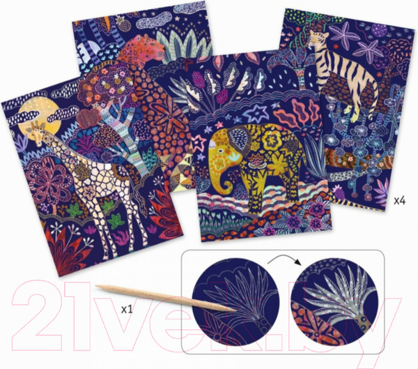 Изображение товара Набор гравюр Djeco Богатства природы / 09728