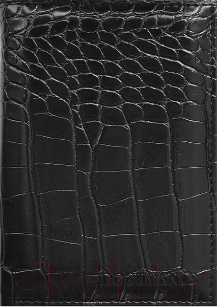 Изображение товара Портмоне OfficeSpace 240450 (черный/крокодил)