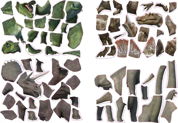 Изображение товара Развивающая книга Робинс Моя книга наклеек. Динозавры