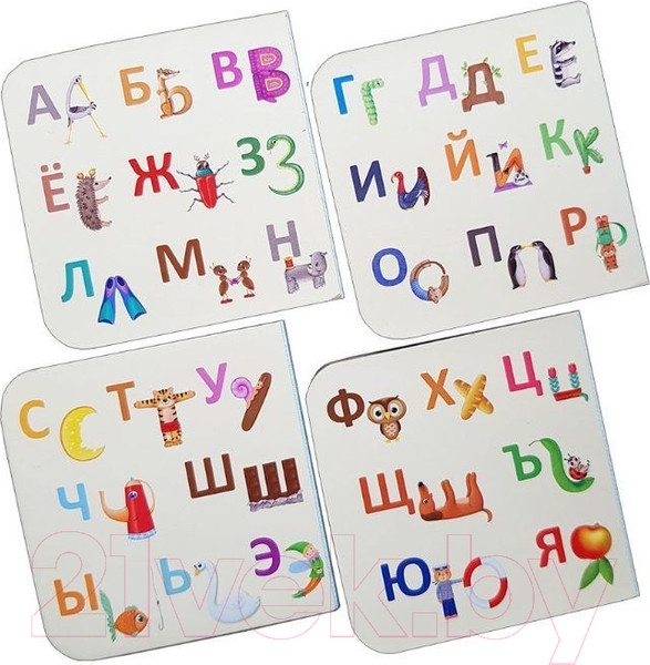 Изображение товара Развивающая книга Робинс Моя первая азбука. Книжки-кубики