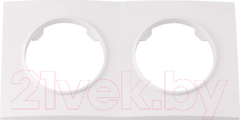 Изображение товара Рамка для выключателей и розеток Bylectrica Юлиг 735212.498 (перламутр)