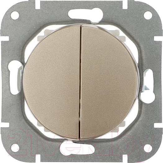 Изображение товара Выключатель Bylectrica С5 10-3302 (шампань)