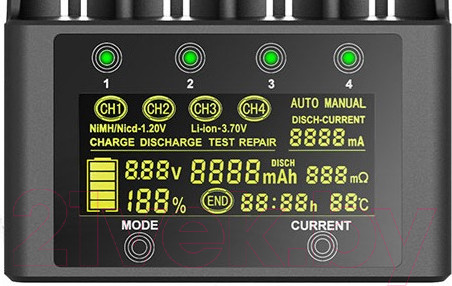 Изображение товара Зарядное устройство для аккумуляторов LiitoKala Lii-600