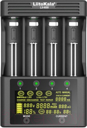 Изображение товара Зарядное устройство для аккумуляторов LiitoKala Lii-600