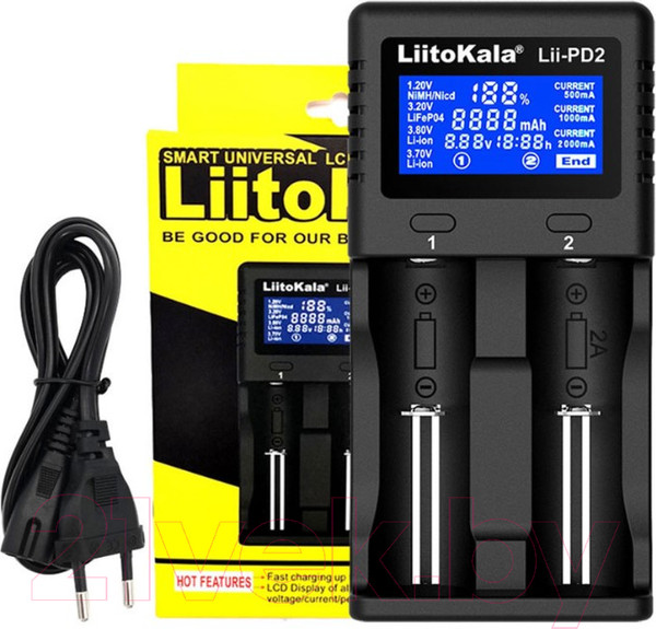 Изображение товара Зарядное устройство для аккумуляторов LiitoKala Lii-PD2