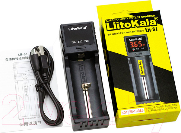 Изображение товара Зарядное устройство для аккумуляторов LiitoKala Lii-S1