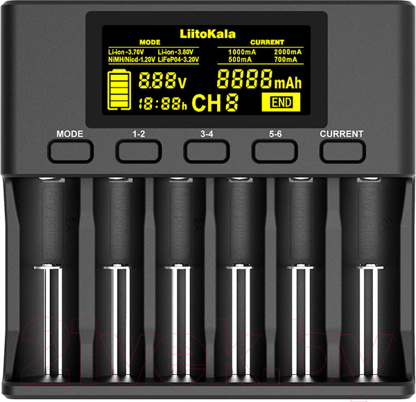 Изображение товара Зарядное устройство для аккумуляторов LiitoKala Lii-S6