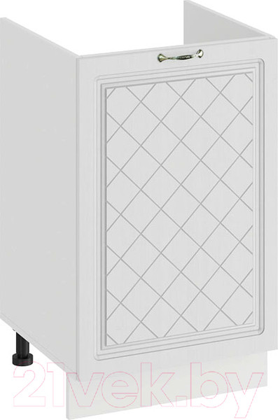 Изображение товара Шкаф под мойку ТриЯ Бьянка 1Н5М (белый/дуб белый)