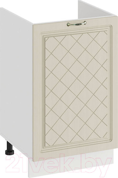 Изображение товара Шкаф под мойку ТриЯ Бьянка 1Н5М (белый/дуб ваниль)