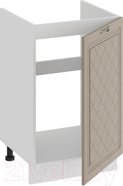 Изображение товара Шкаф под мойку ТриЯ Бьянка 1Н5М (белый/дуб кофе)