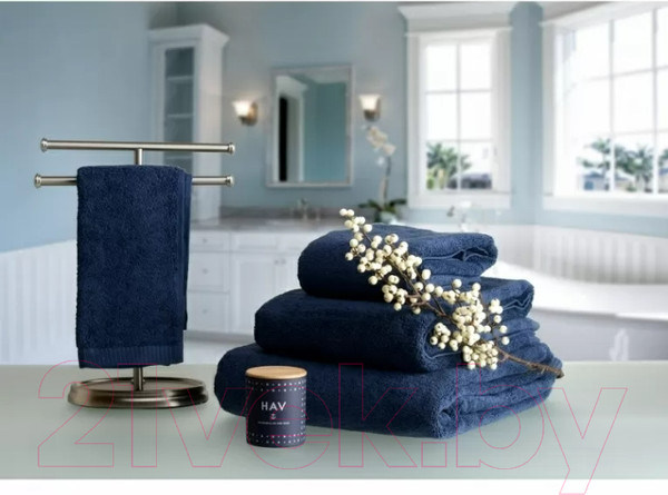 Изображение товара Полотенце Tkano Essential TK18-BT0018 (темно-синий)