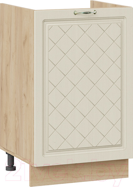 Изображение товара Шкаф под мойку ТриЯ Бьянка 1Н5М (дуб крафт золотой/дуб ваниль)