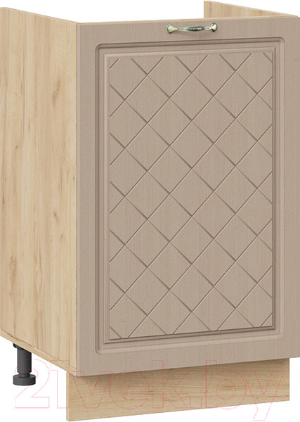 Изображение товара Шкаф под мойку ТриЯ Бьянка 1Н5М (дуб крафт золотой/дуб кофе)