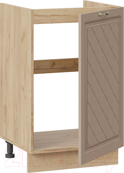 Изображение товара Шкаф под мойку ТриЯ Бьянка 1Н5М (дуб крафт золотой/дуб кофе)